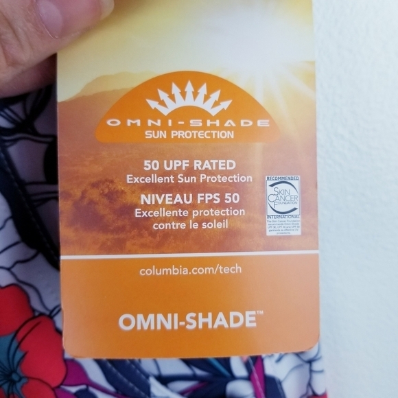 Columbia Bogata Bay Stretch Floral Printed Shorts NWT size XL - Picture 12 of 15